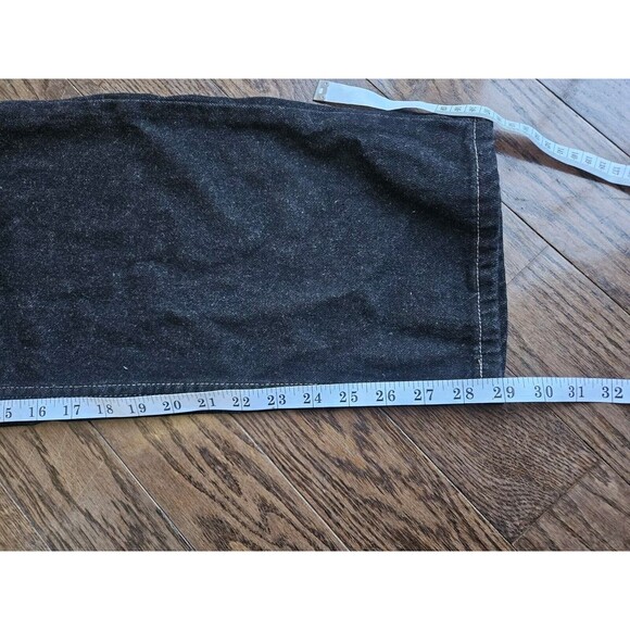 Utility Brand Jeans Men 28x30 Black Baggy Wide Leg Y2K Skater New With Tags, Nos - Picture 9 of 9